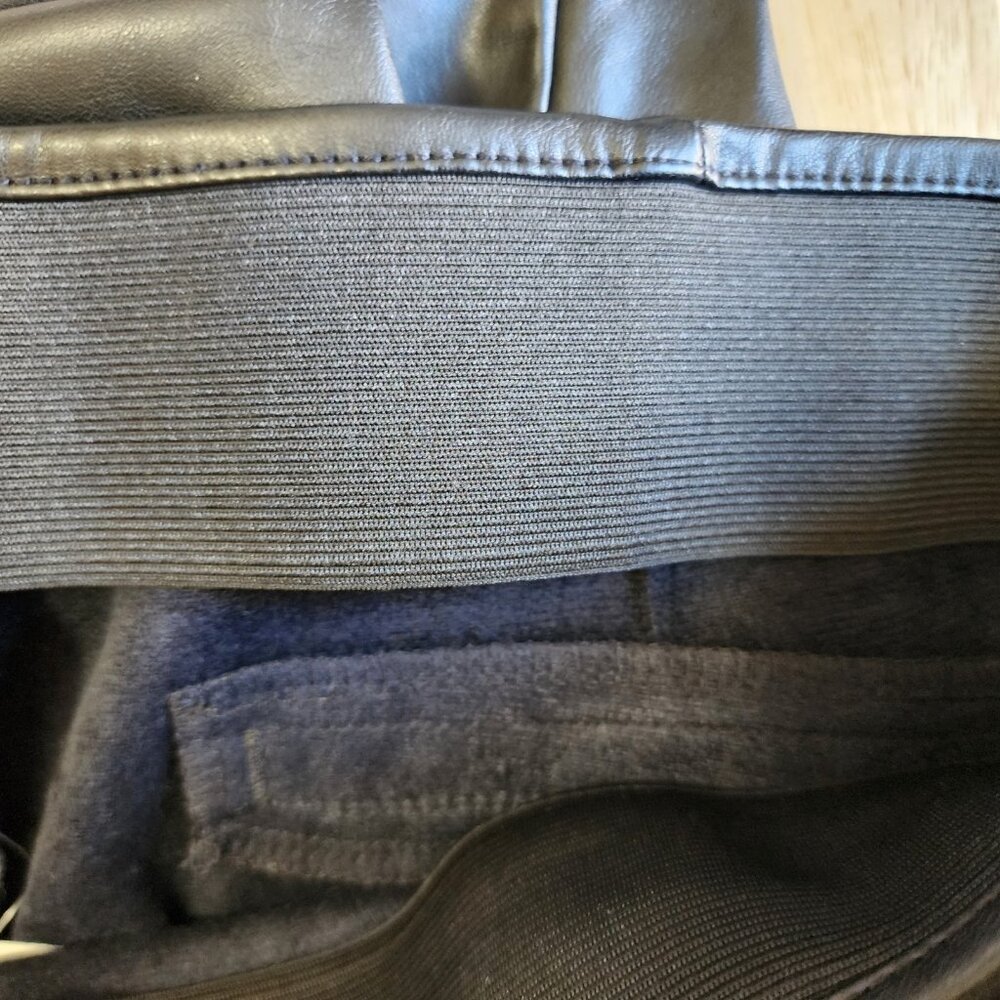 NEW Old Navy Women's Extra High-Rise‎ Skinny Faux Leather Pants Black Plus Sz 20 - Picture 12 of 16